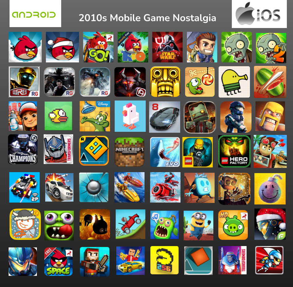 Best free mobile games for low storage devices